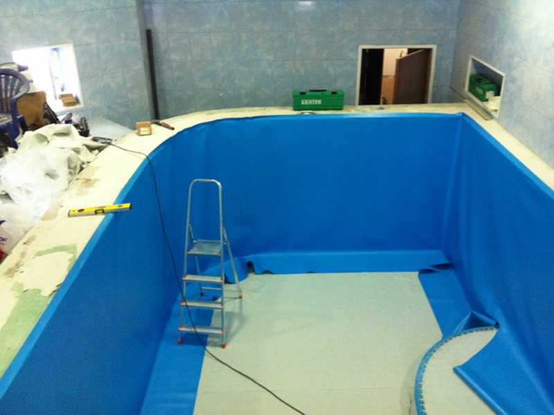 стандартный ремонт бассейна