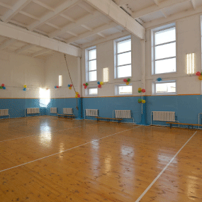 ремонт спортивного зала в школе